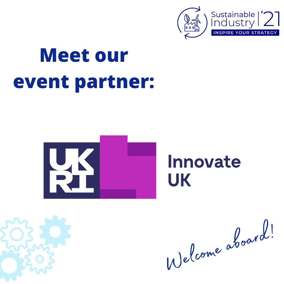 sureb2b's tweet photo. Excited to announce that @innovateuk  will be supporting #SustainableIndustry21 next week on 9th November.
Tickets are absolutely FREE! To get yours now click: 
https://t.co/l2zunvcqgu
#innovation #leadership #ukmg #manufacturing #strategy #industry #cop26 #FridayFeeling https://t.co/DDTE6ngR3J