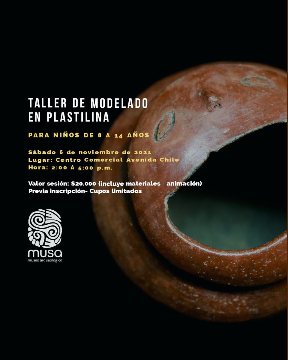 Taller modelado en plastilina - mailchi.mp/5a29fd582d2b/t…