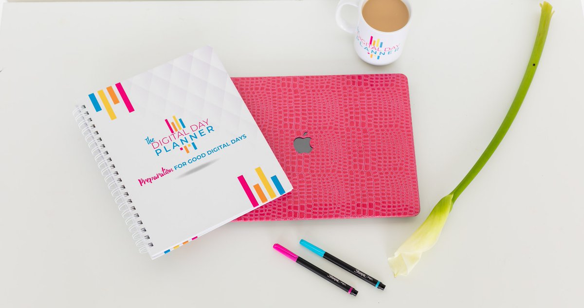 GoodDigitalDays's tweet image. Hey! 

#TheDigitalDayPlanner is your key to planned, profitable &amp;amp; productive content on all of your digital platforms. 
⁠
Before the content ever makes it to this laptop {beautifully covered by @chic.geeks} the magic begins on the pages of this game-changer!⁠ Order yours today!
