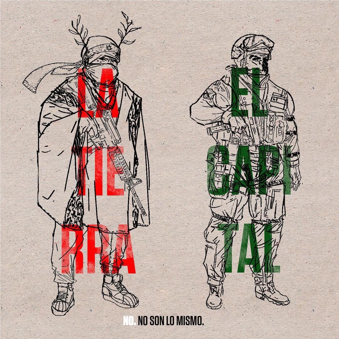 zapatismochile's tweet photo. Nuestra lucha es por la tierra, por la vida. Contra y más allá de la muerte del capital. https://t.co/dNH2mmIvat