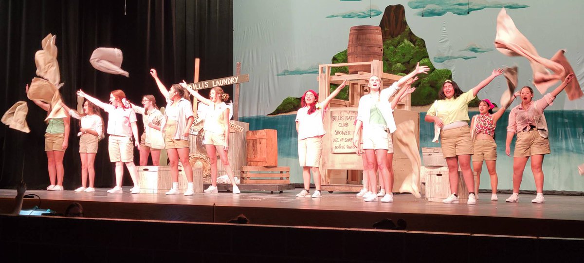 StormLakeHighS2's tweet photo. Calling all SLHS musical fans!  Come on down to the auditorium Friday and Saturday at 7:00  PM for South Pacific!  Congrats on a fantastic opening night!  Here are some highlights! (More in comments on FB post) Break a leg! https://t.co/vahOIUBHhZ