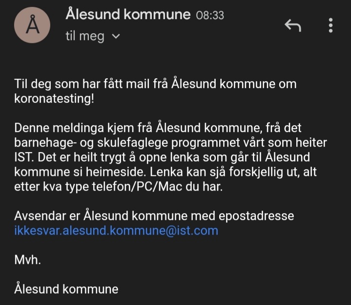 #Ålesund kommune slår ett slag for at alle svindlere, hacker og pinshere skal få en enklere jobb.