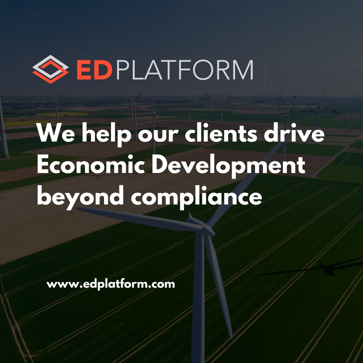 Ours is a simple task. Not easy, but simple.

Help our clients, through their core business in #sustainableinfrastructure, drive #economicdevelopment beyond compliance. See what we do on our (re)NEWed site: edplatform.com 
#ADecadeOfEDP #renewableenergy #justtransition