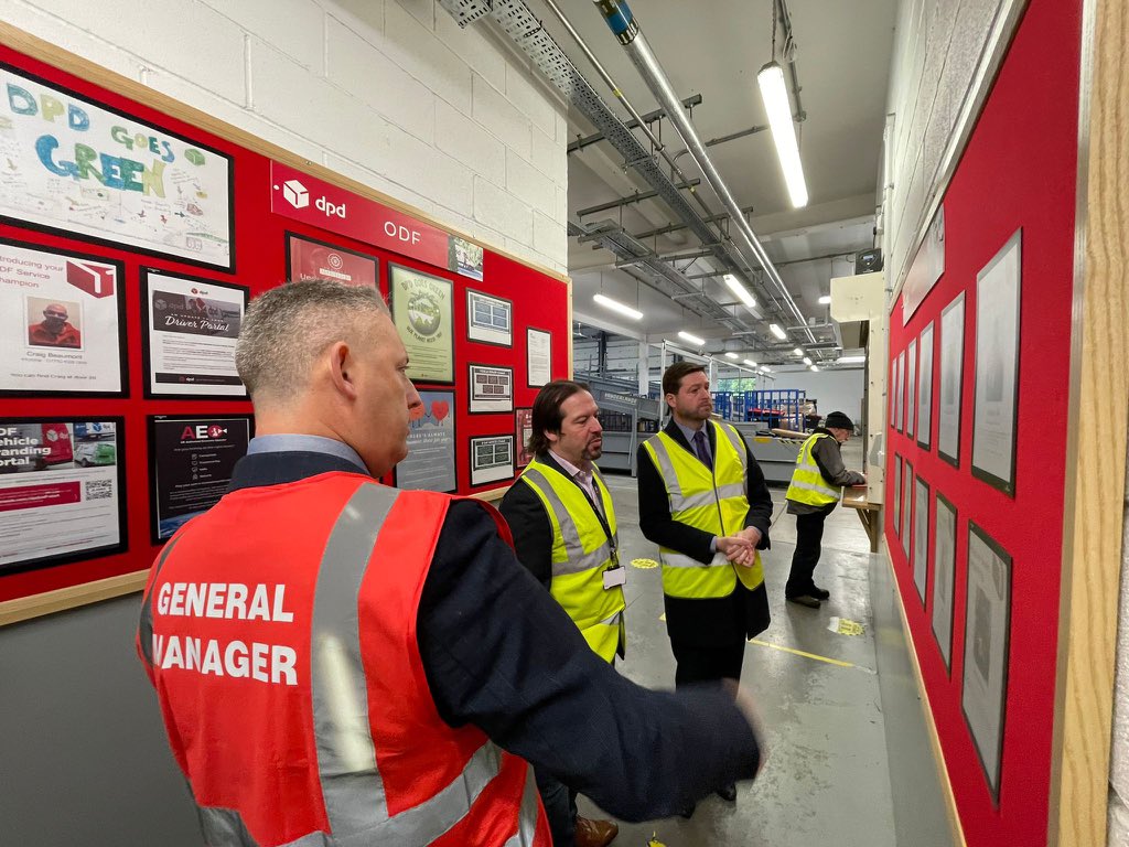 Home delivery has rocketed and in doing so created thousands of jobs. How we manage the environmental impact of that has to be a shift to clean delivery vehicles.

It was great to join <a href="/DPDgroup_news/">DPDgroup</a> at the Middleton depot today to hear more about expanding the electric fleet.