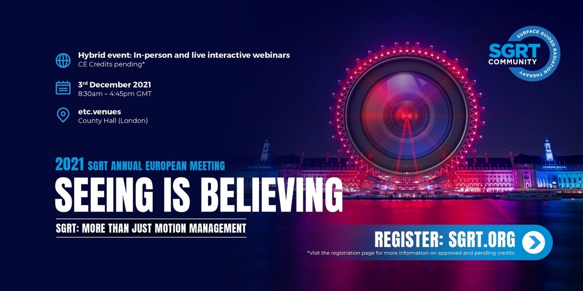 SGRTCommunity's tweet photo. Seeing is Believing is a hybrid event- you can take part virtually or in person on 3rd December.

If you're planning to come to the UK from abroad to attend, we're offering help with mandatory Day 2 COVID tests. 

See here for more information: https://t.co/UHNs19lWFz https://t.co/UryvgN9zfL
