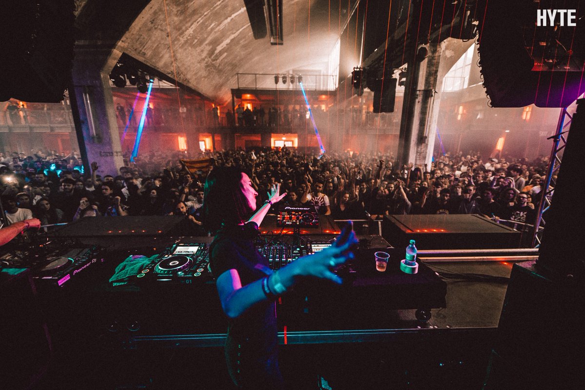 Throwback to <a href="/AmelieLens/">Amelie Lens</a> smashing it on the main stage at HYTE NYE! Join us and be part of her comeback at this year's edition. Don't miss out on the biggest and last rave of 2021 in Europe! Tickets: ra.co/events/1450490 #hytenye2021