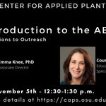 Photo by Center for Applied Plant Sciences (@CAPS_OSU)