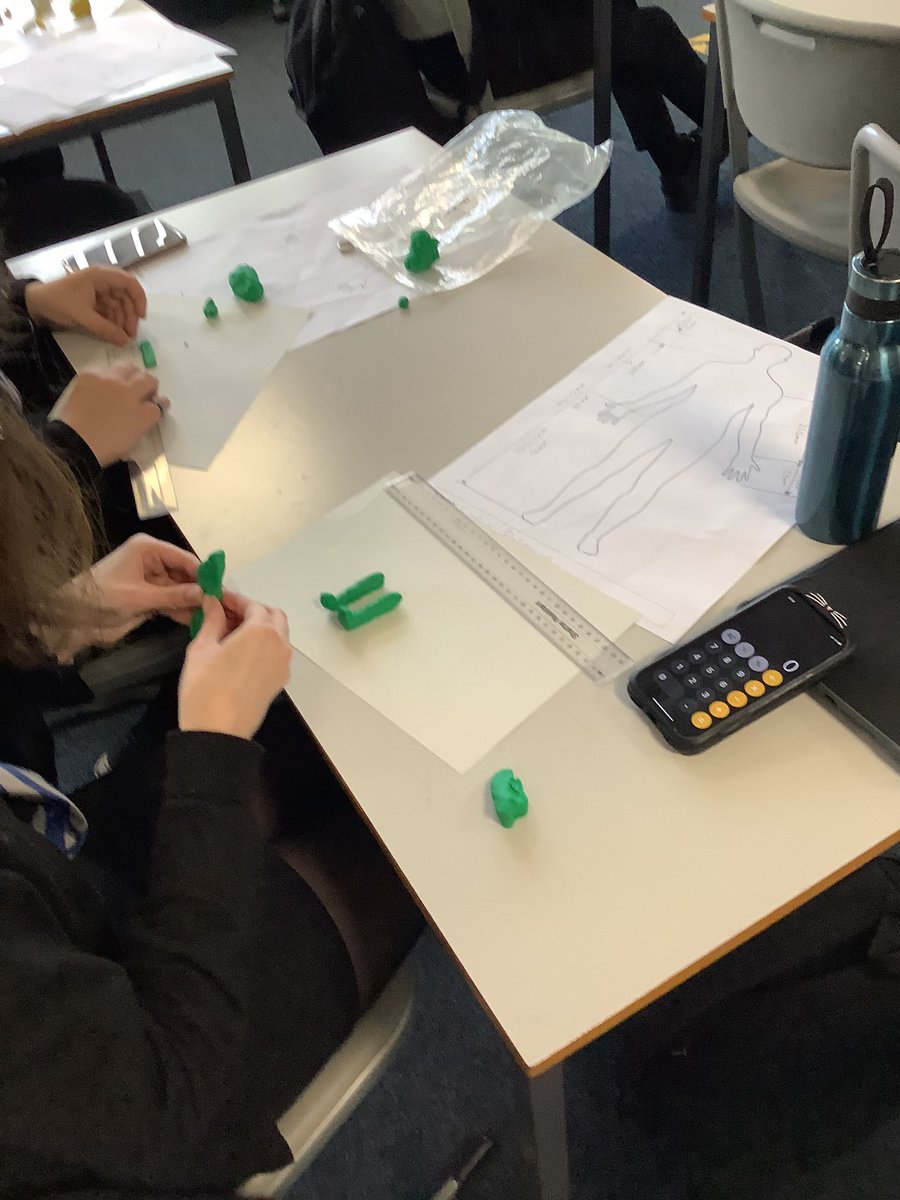 tech_mrs's tweet image. S2 Graphics creating their ‘mini-me’ models using a 1:20 scale🧍🧍‍♀️@LHSTechnologies @MissElliott0 @S2LHSYT @MissNaseerLHS #numeracyforall