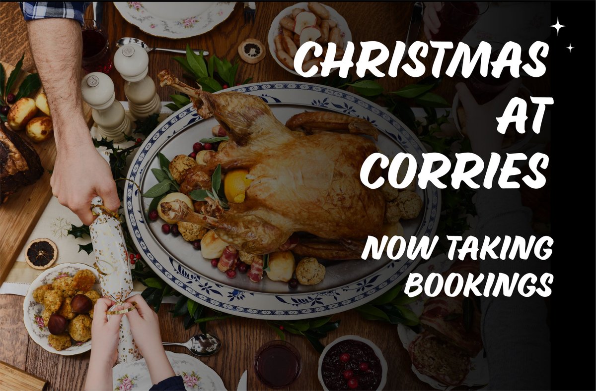 Whilst a lot of our slots have booked up, there are still a few spaces left for you to book your Turkey with us! 🎄
Head onto our website, take a browse through our mouth watering images and book in your Christmas order 🥩
corriesonthefarm.co.uk/collections/ch…
