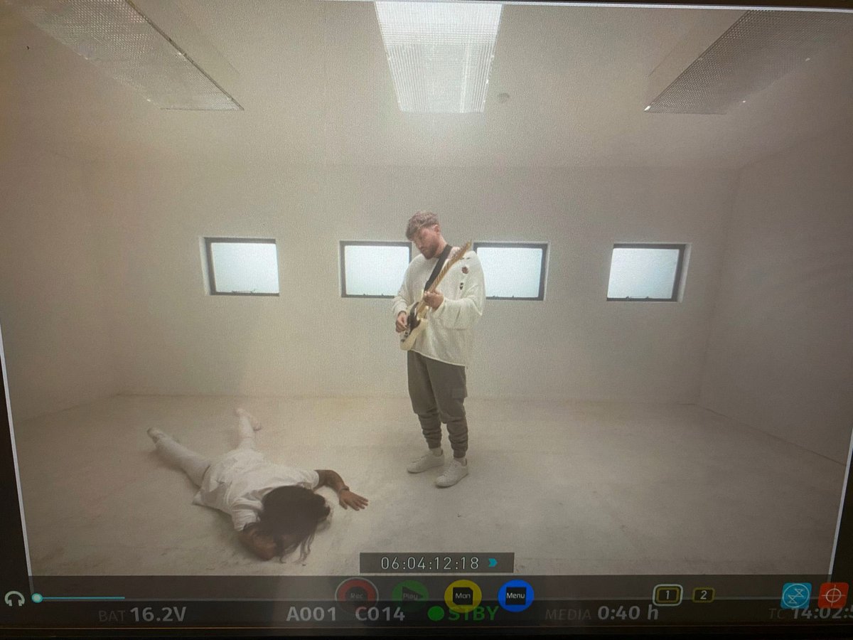 JamesArthur23's tweet photo. What’s going on here then! The Deja Vu video drops today at 3pm GMT as a little release day treat, get ready. See you in the chat https://t.co/UOGKKqOVR2 https://t.co/kDLukCKMnx
