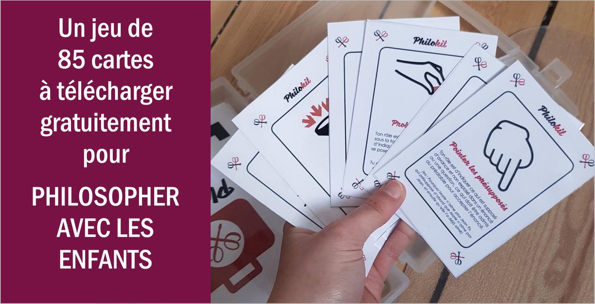 florencelebras's tweet photo. UNO PHILO : un jeu philo gratuit pour travailler les compétences de pensée avec les enfants @CALCharleroi 
85 cartes à télécharger : 
https://t.co/PvmZ9jOAhf
+ les règles de 4 jeux différents :;
https://t.co/BPum6lCEkg https://t.co/tKvBXqdEaE