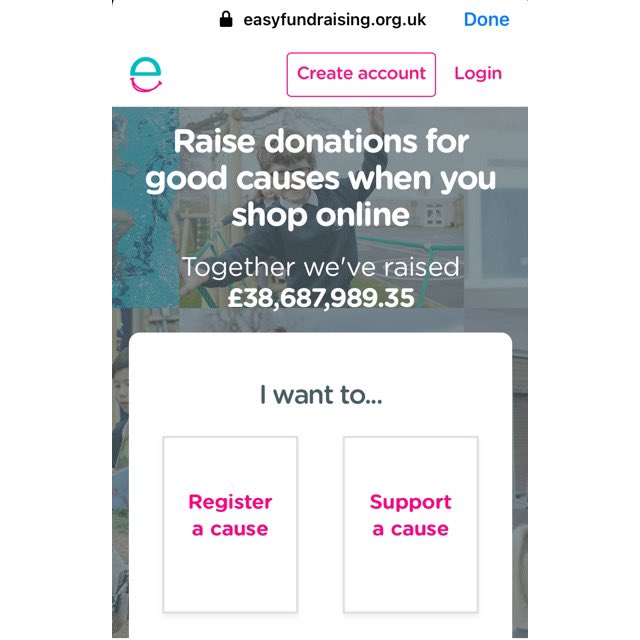 ex50001's tweet photo. We’ve joined https://t.co/pFXAJaNhOQ to raise money for our charity. The website is easy to use and we receive a donation from when you shop with selected retailers. If this does interest you please sign up using the link below and select us as your charity to support! https://t.co/uGHj0hQS5t