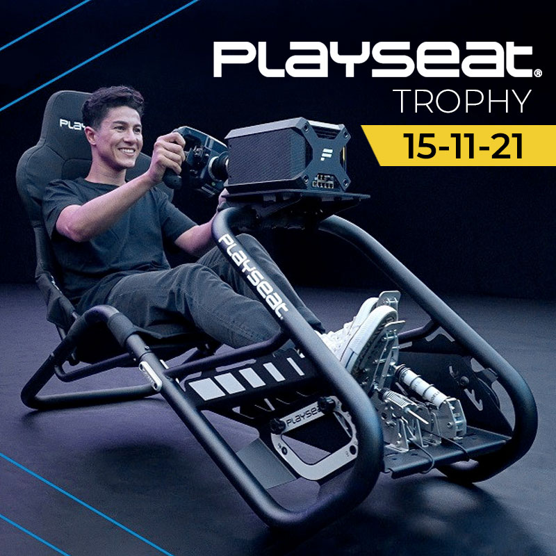 DiscoAzul's tweet photo. #reserva
Playseat Trophy (Lanzamiento el 15-11-21)
· Estructura sin marco.
· Totalmente ajustable.
· Realismo total durante las carreras.
· Apto para niños y adultos.
https://t.co/B1897po0hH
#playseat #Simulator #Thrustmaster #Logitech #Fanatec #Discoazul https://t.co/6T162R7n8m