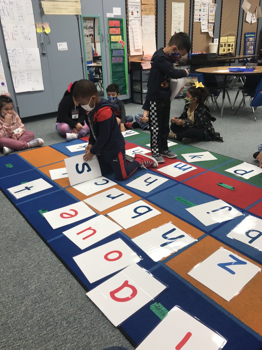 @ Genoaowls My students building CVC in Language Arts.