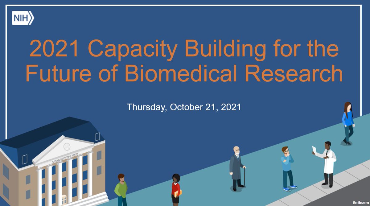DBRWDirector's tweet photo. Did you miss the Capacity Building for the Future of Biomedical Research Webinar? The recording is now available. ๐ป๐ฅ https://t.co/h1YwmF9NGF #NIHsem #NIH https://t.co/QGGc8GQCZJ