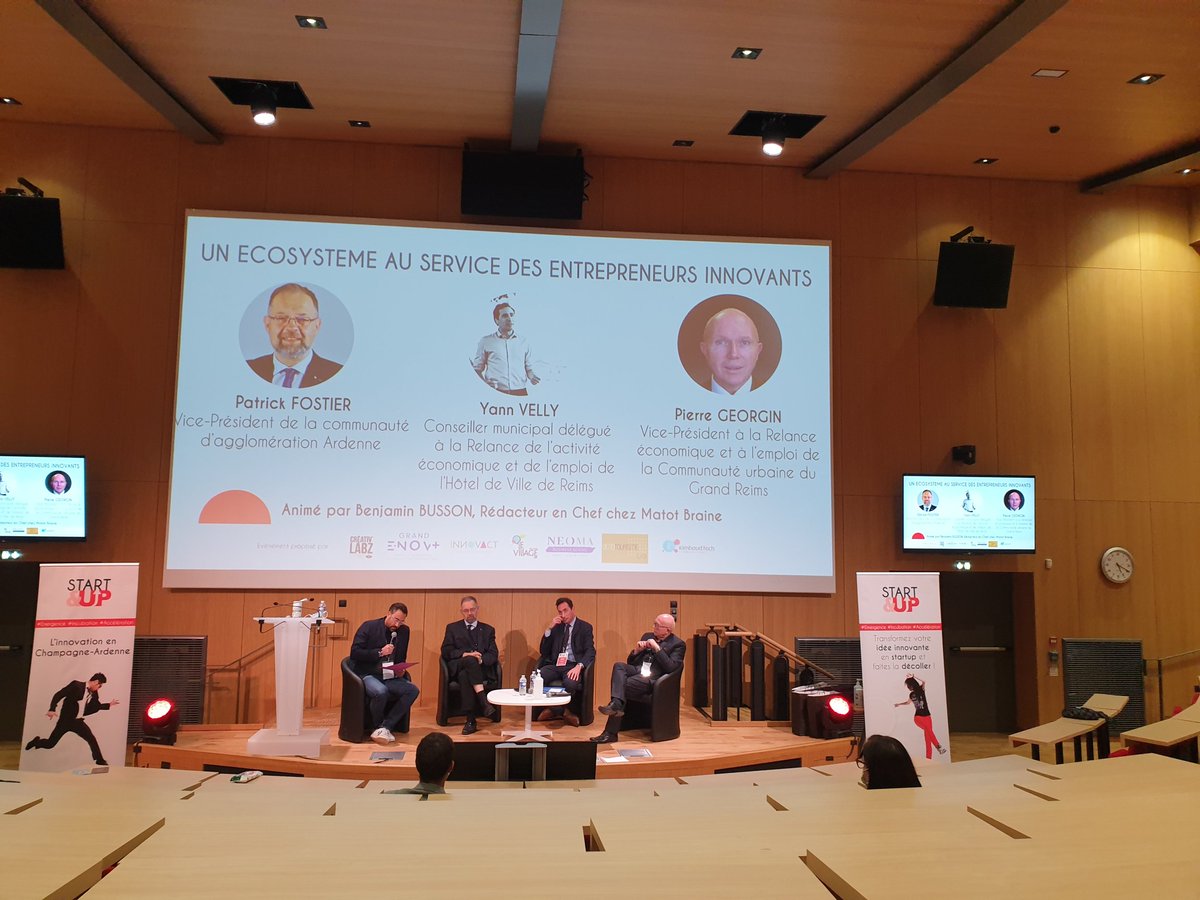 pole_materalia's tweet photo. 📢 [ ℕ𝔼𝕎𝕊 𝕄𝔸𝕋𝔼ℝ𝔸𝕃𝕀𝔸 ] #MatActu ["Comment développer son innovation technologique et industrielle avec les ressources du territoire" ] avec #StartUP

👀 Retour en images sur l’intervention de nos deux chargés d’innovation!

 #Business #Entrepreneuriat #StartandUp https://t.co/qVdUBLN562