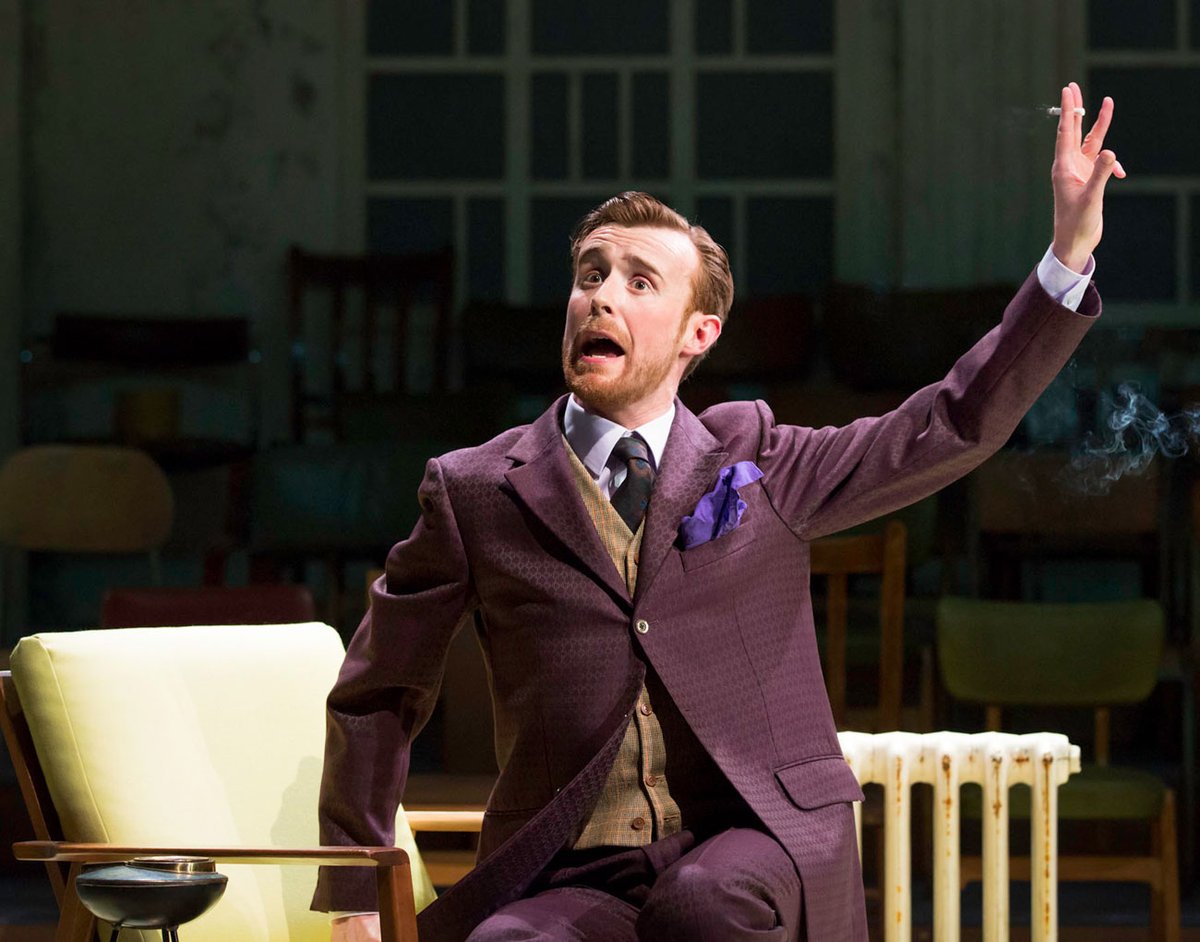 PlaygroundPoddy's tweet photo. Written in 1958 but not performed until 1980, THE HOTHOUSE premiered at @Hamps_Theatre directed by Pinter himself, who also starred in the play when it was revived at @ChichesterFT in 1995 https://t.co/tcjXro2uOX