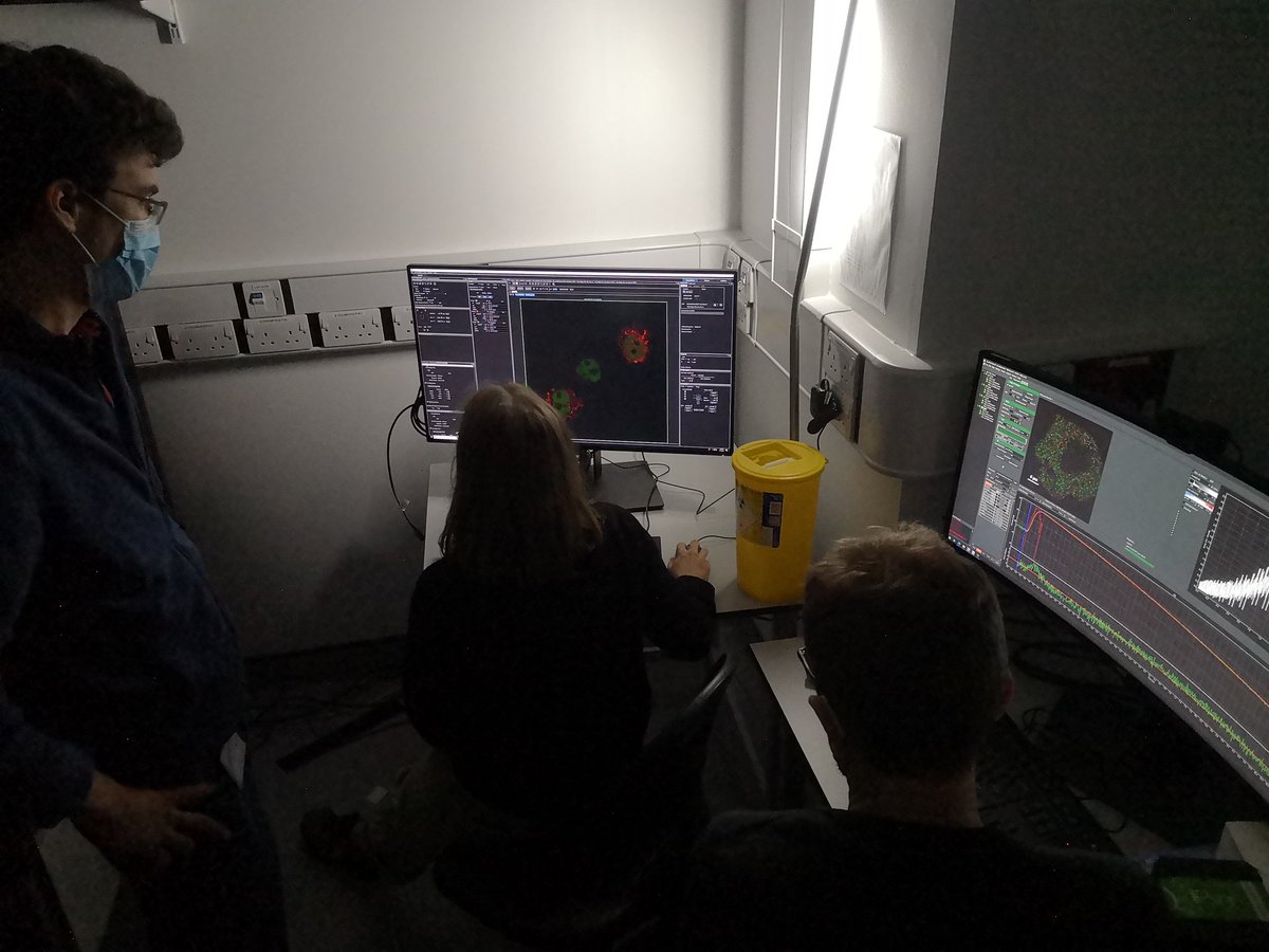 FLIM-FRETing in the underbelly of the IBRB with <a href="/WarwickCAMDU/">Warwick CAMDU</a>.
