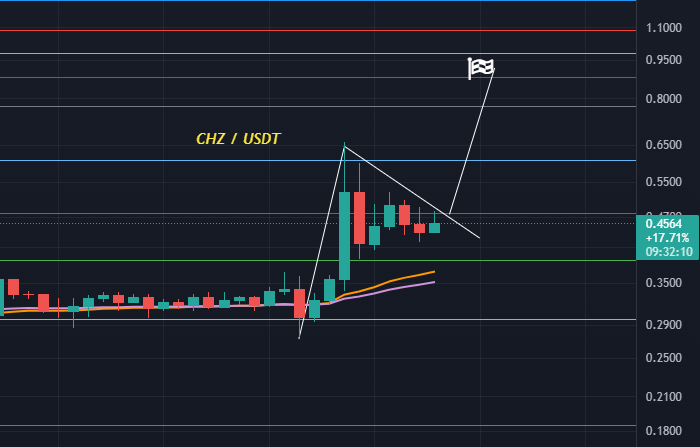 cretepto's tweet photo. #CHZ $CHZ $0.48 üzeri bizi formasyon hedefi olan $0.85 - $0.90 aralığına taşır. #altcoinseason #ALTSEASON #altcoin https://t.co/C2L5aflV1k