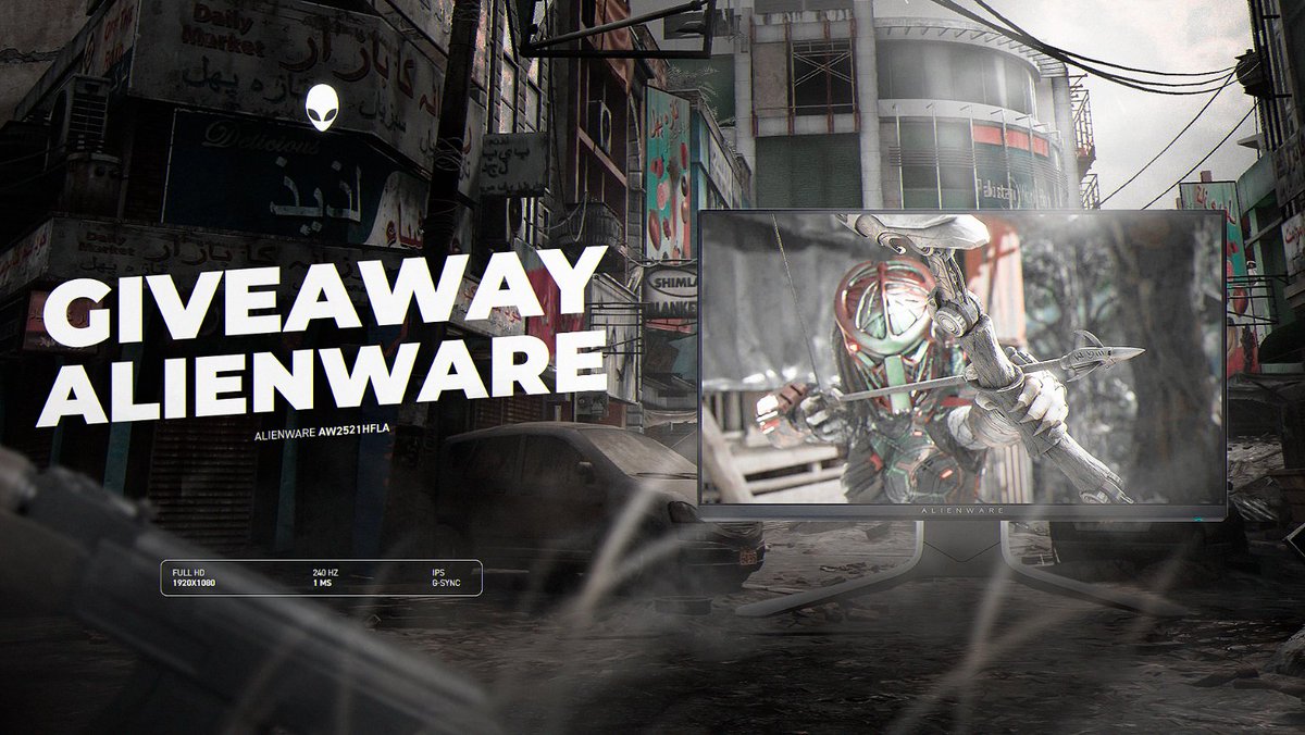 🚨 GIVEAWAY 🚨

To thank everybody for the massive support behind our launch, we will be giving away an <a href="/Alienware/">ALIENWARE</a> 240Hz Gaming Monitor !

HOW TO ENTER:
1] Follow <a href="/NixuhGG/">Nixuh</a> 
2] Like and Retweet this post

Good Luck !! #NXHGG