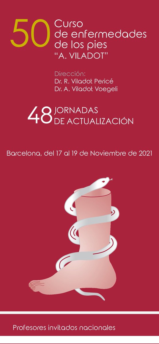 drjoseptorrent's tweet photo. 50 edición Curso Enfermedades de los Pies Viladot. 
🗓️17-19 Noviembre #Barcelona 
➡️El curso sobre patología del pie con más ediciones del mundo
Felicidades y gracias por la invitación!

#pie #hallux #tobillo #curso

@traumagrup
@videosdmedicina https://t.co/FMcNdJvBMc
