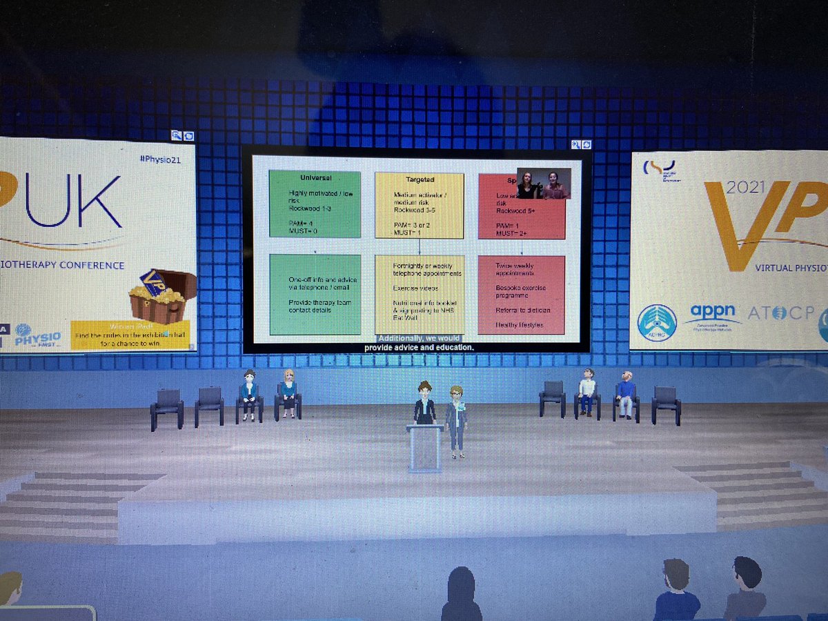 Buzzing with pride to see our <a href="/Gloshosptherapy/">Gloucestershire Hospitals Therapy Service</a> team members Alex and Nikki presenting their work at #VPUK21 Absolutely brilliant project and superb presentation! 👏👏👏 Well done to you both @AlexSackPT <a href="/nikki_broady/">Nikki B</a>