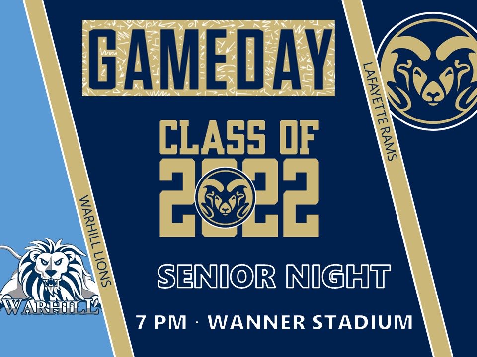 Lafayette_AD's tweet photo. 🐏🎓🐏🎓🐏🎓🐏🎓🐏🎓🐏
It’s RAM fall Senior Night!! https://t.co/SsZV0I4N3L