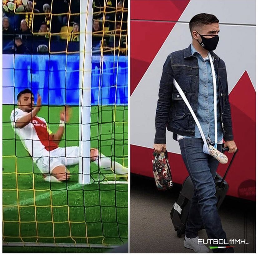 🤣 Dos imágenes que se entienden mejor juntas

🍆 Dusan Tadic y su yeso firmado por sus compañeros

📻 #PartidazoCOPE