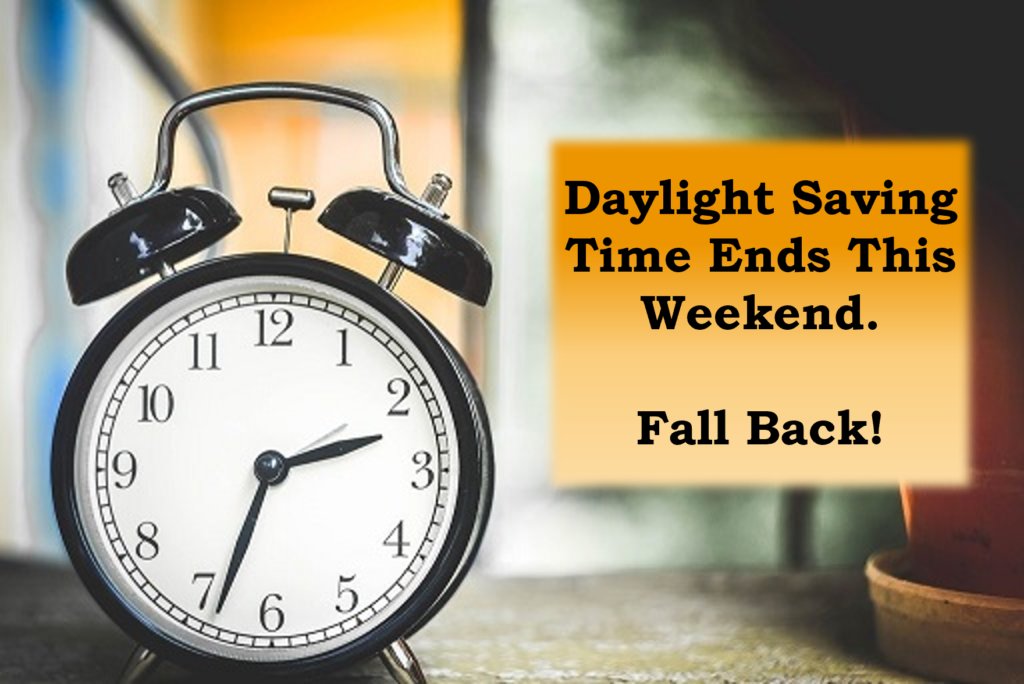 iAlarmNJ's tweet photo. Don't forget to turn your clocks back this weekend.  It's also a good time to change the batteries in your smoke detector! https://t.co/v0HkqHN8MD