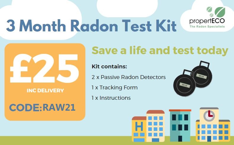 Don't miss out on our special offer for Radon Awareness Week - discount code valid until Sunday at radonshop.co.uk Testing is the only way to know whether you are exposed to harmful levels of radon gas

#radonaware #dontdelay