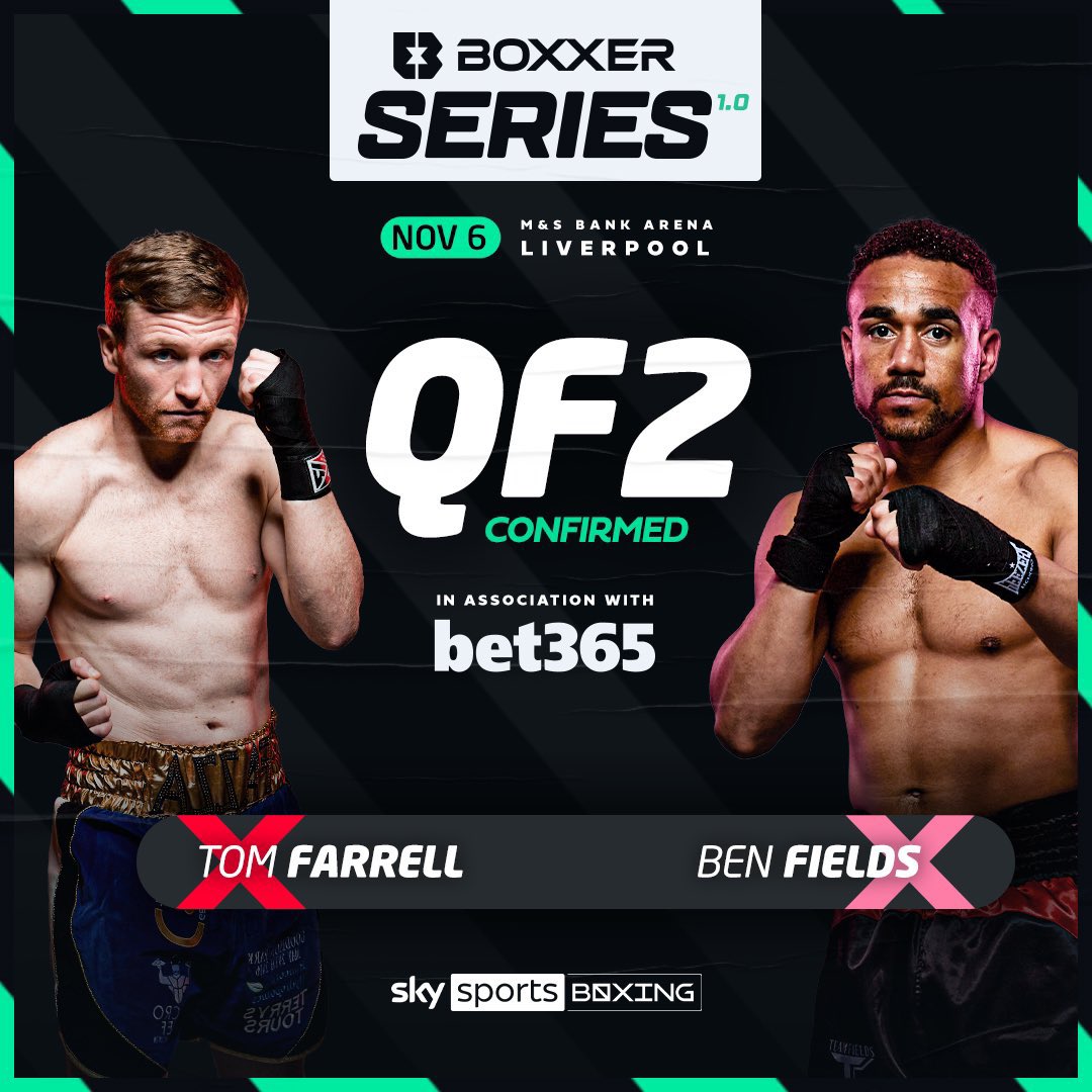 ProbeCSS's tweet image. The draw is done for tomorrow nights Boxxer Series tournament. Probe sponsored Tom Farrell has drawn Ben Fields in the quarter final.
Good luck to @TomFarrell89 
All the action is live on Sky Sports from the M &amp;amp; S Bank Arena.