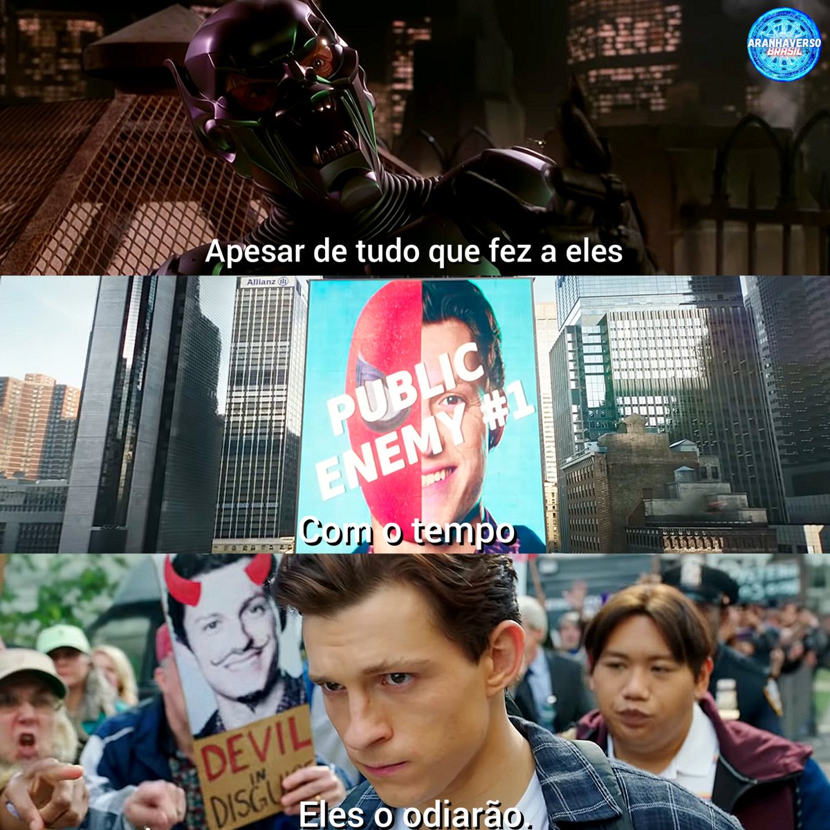aranhaversobr's tweet image. Duende é tão brabo que tava falando com o Tobey e o Tom ao mesmo tempo 😰🩸