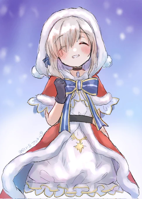らくがき 照れるれんちゃん 