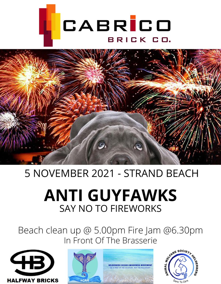 Cabrico2's tweet image. Join us today standing together as a community against anti-guyfawkes for a wonderful cause raising funds and donations of Dog food, blankets etc... towards Animal Welfare Society - Helderberg

Hope to see you there 

#raisingfunds #helderberg #guyfawkes #antiguyfawkes #cabrico