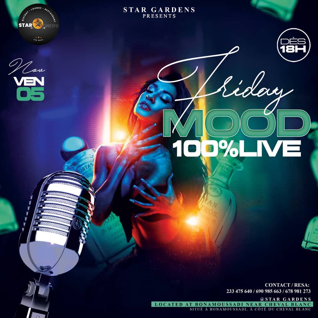 gardens_star's tweet photo. C’est le début de week-end 😊 viens chasser le stresse 🕺🏾 de la semaine en #mood100%live au #stargardens https://t.co/NoGr8cdG5T