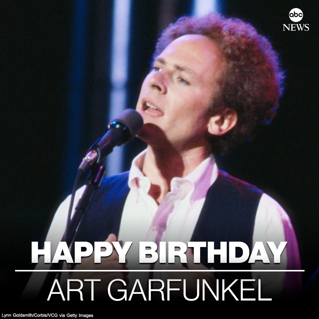 HAPPY BIRTHDAY: Singer Art Garfunkel is 80 today.  