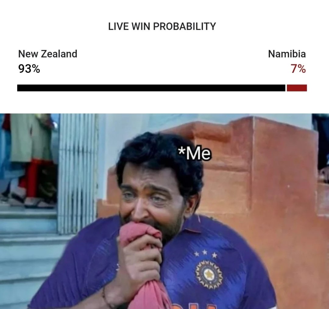 imSathar's tweet photo. New Zealand haar jaye 🥺🙏 Aajj
#T20WorldCup #NZvNAM https://t.co/3moKStZqRg