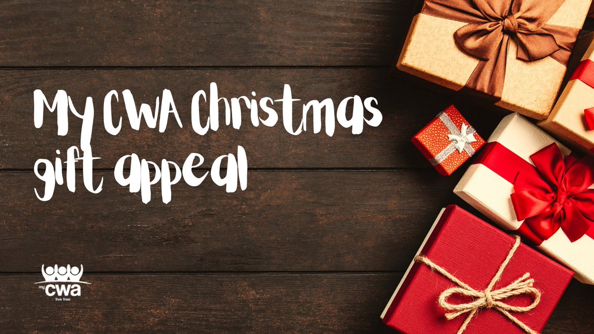 CHRISTMAS GIFT APPEAL 🎁🎄🎅

Help families in Cheshire who are struggling this Christmas...

mycwa.org.uk/blog/christmas…

#MyCWALiveFree #ChristmasAppeal #ChristmasGiftAppeal #HolidaysAreComing #CheshireChristmas #CheshireCharity #ChristmasCharityAppeal #GivingBack #MakeADifference