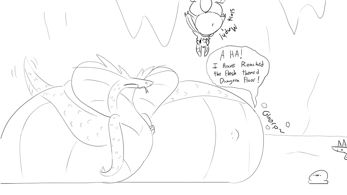 Snek and Bat thingy~
