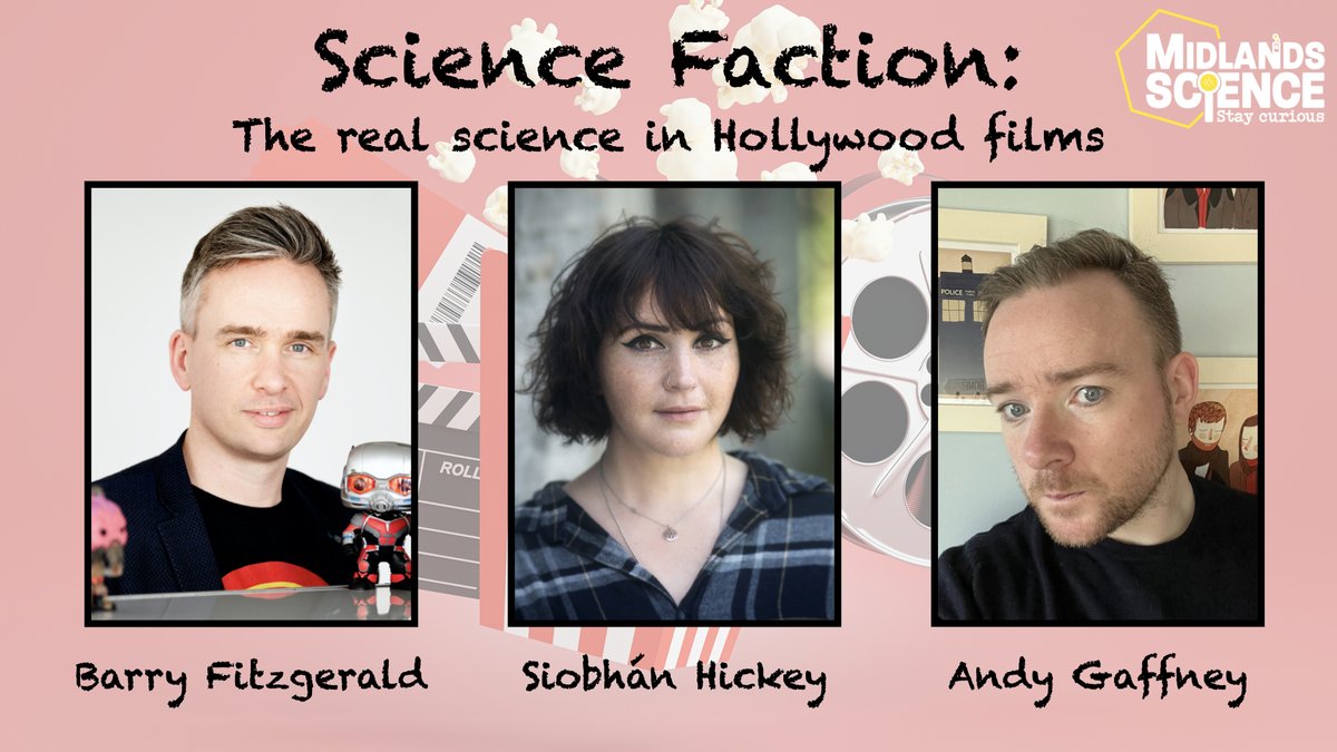 BarryWScience's tweet photo. @ScienceWeek is almost here &amp; I'm presenting a host of online events from tomorrow. I'm very excited for people to see 'Science Faction' with the @Soundinspacepod crew &amp; @midlandsscience where we dismantle the science of Hollywood classics. Register 👇

✍️ https://t.co/sq1NESAAN2 https://t.co/c4zs4bzqoI
