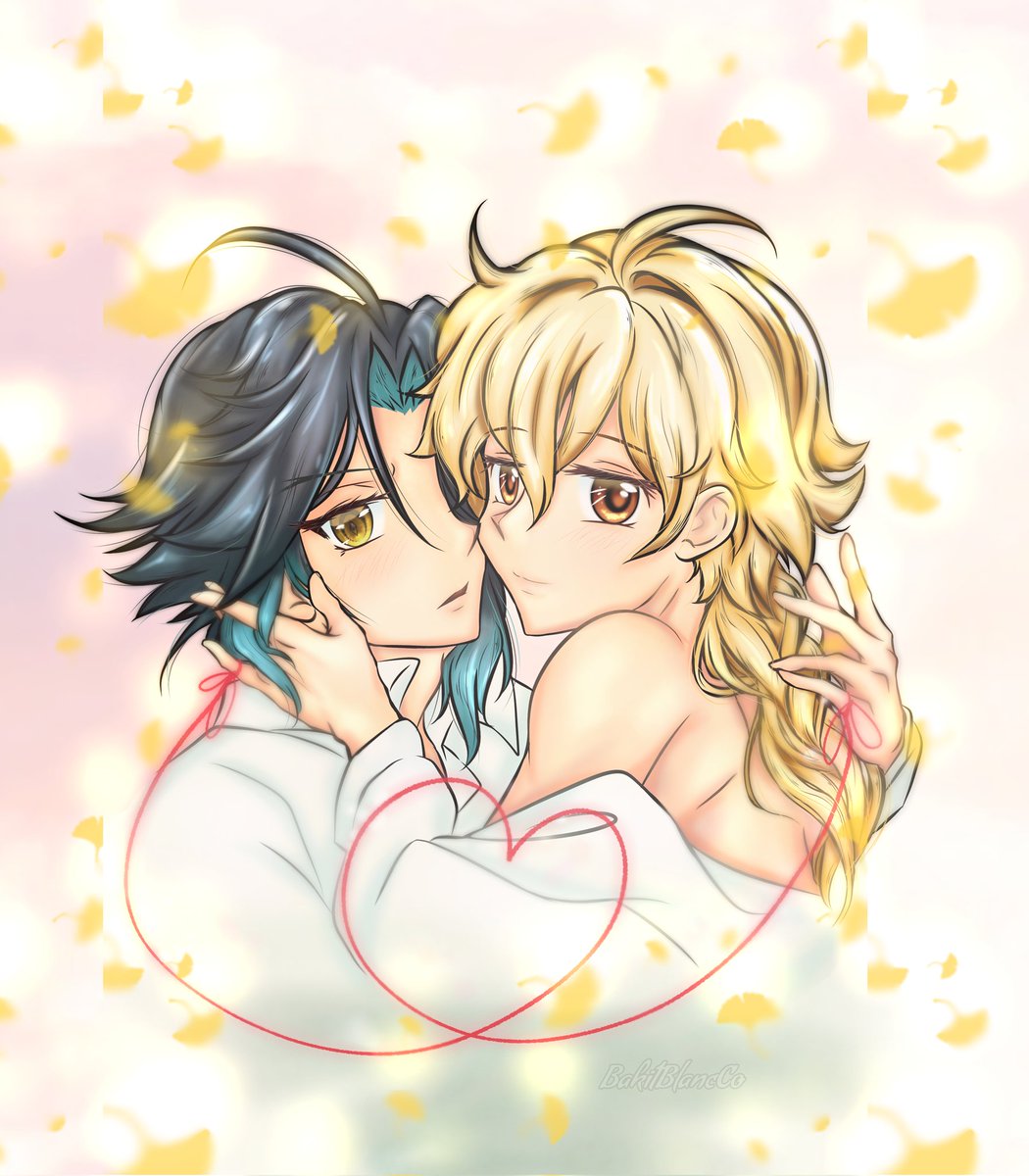 My gift for <a href="/beefsona/">໊</a>, hope you love them 💖

<a href="/xiaotherxchange/">XiaoAether Exchange</a> it takes a lot of courage to post early, gimme a headpat for compensation
(˵༎ຶ  ل͟  ༎ຶ˵)

#xiaoaether #xiao #aether #XiaotherExchange2021 #魈空