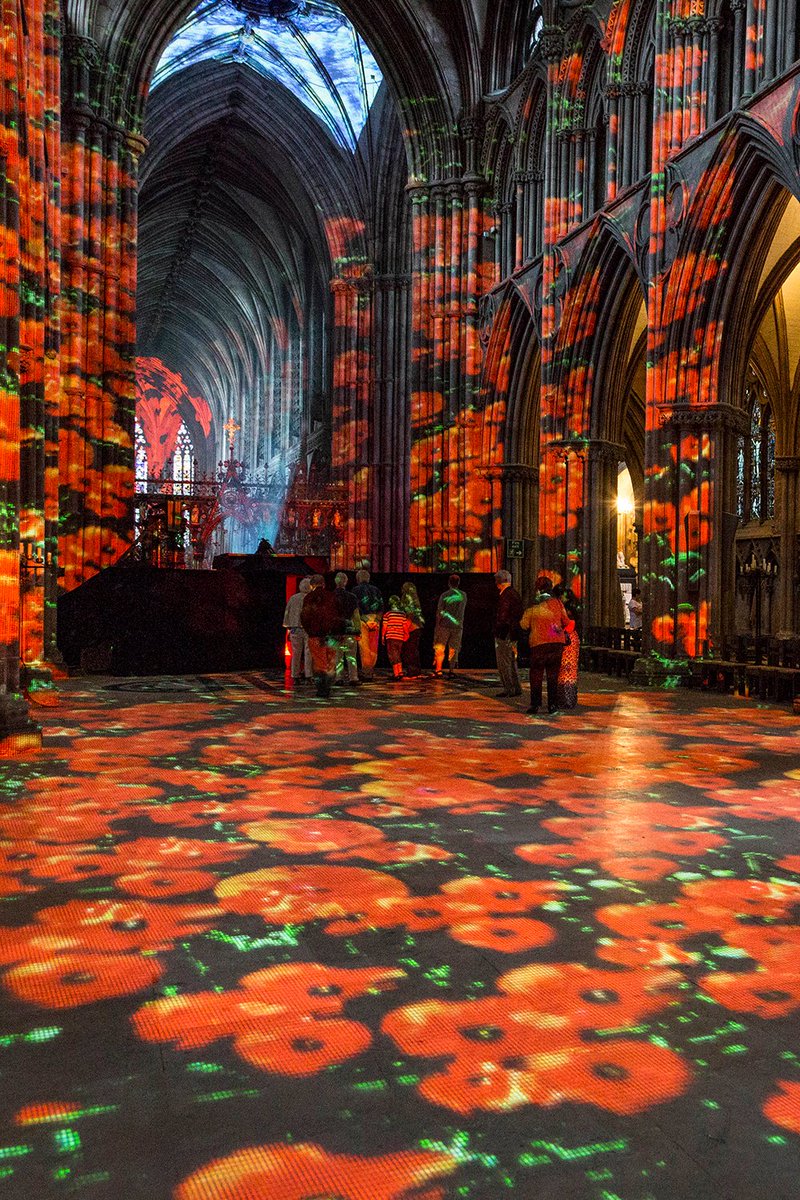 EnjoyStaffs's tweet photo. Services and events at Lichfield Cathedral to mark Armistice Day and Remembrance Sunday

https://t.co/UEHCVeYjNm

#EnjoyStaffs #Staffordshire #Lichfield @VisitLichfield @LichfieldCath 

Images from @luxmuralis https://t.co/xoX9uWGLpw