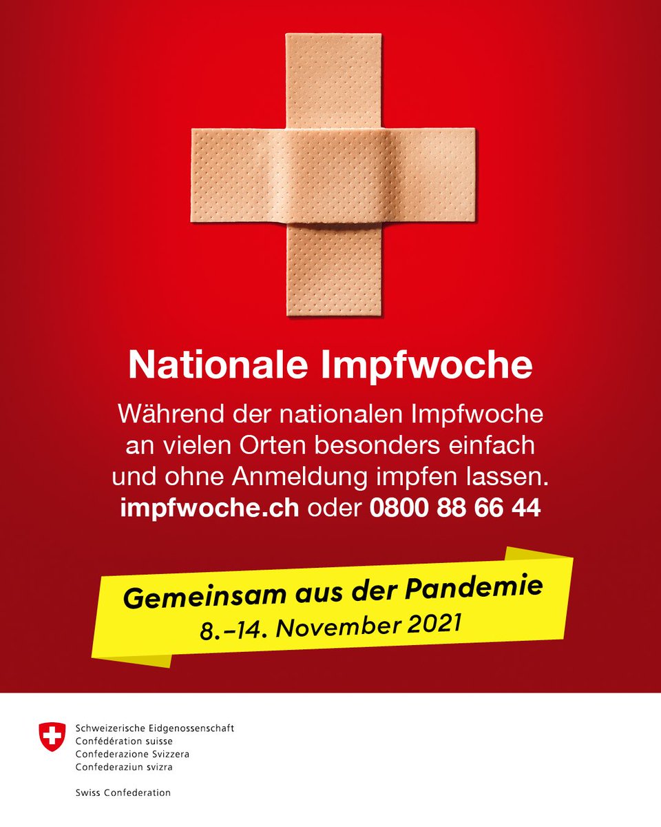 KantonLuzern's tweet photo. Nationale Impfwoche: Vom 8. bis 14. November realisiert der Kanton Luzern neue Impf- und Informationsangebote. Alle Infos unter: https://t.co/eZAxmNdAeU
#CoronaInfoCH #coronavirus #NationaleImpfwoche https://t.co/1arJrWEt4R