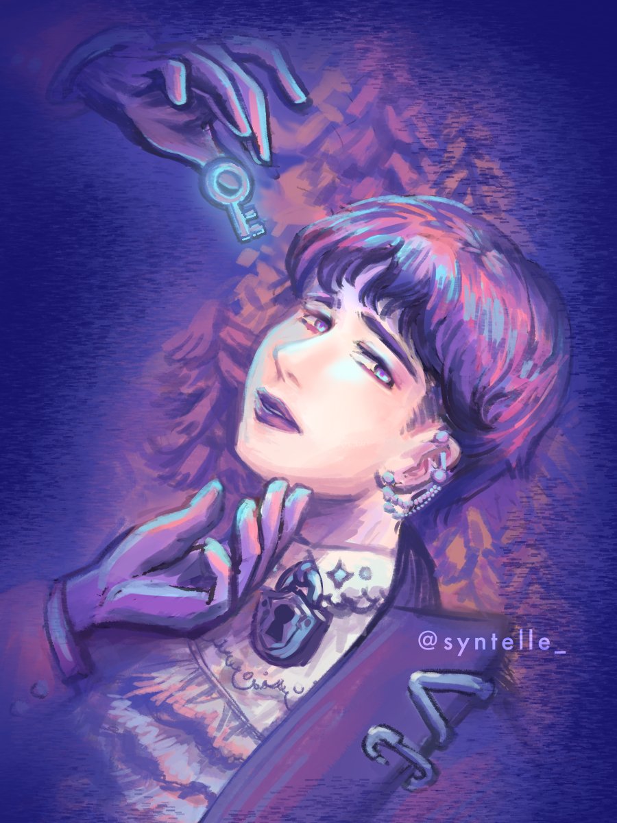 syntelle_'s tweet photo. lust, shame 🌹🔒 #illustration https://t.co/5Cn0XeS71Y