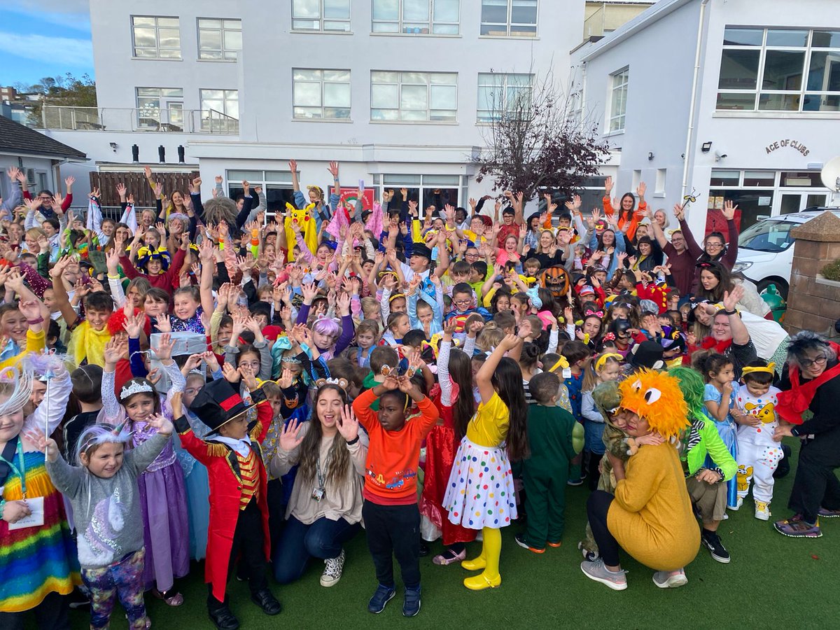 rougebouillon's tweet photo. Today we recorded By your side with the BBC. Please look out for us on BBC @ChiIdreninNeed on the 19th November when we join other schools in the UK to sing it. A huge thank you to all the parents for the fantastic costumes.  @CINSupport @BBCJersey @BBCOne #respectbelievesucceed https://t.co/4UuPhp8ivb