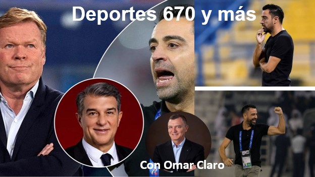 HogarClub's tweet photo. El Barcelona espera llegada de Xavi Hernández este viernes para colocar la leyenda azulgrana en banquillo de su antiguo club. El técnico de Terrassa se reunió con propietario del club Al Sadd de Qatar.
https://t.co/e5VxqYs1js
#LaPoderosa #CadenaAzul #HogarClub https://t.co/t3T0UY8PXz