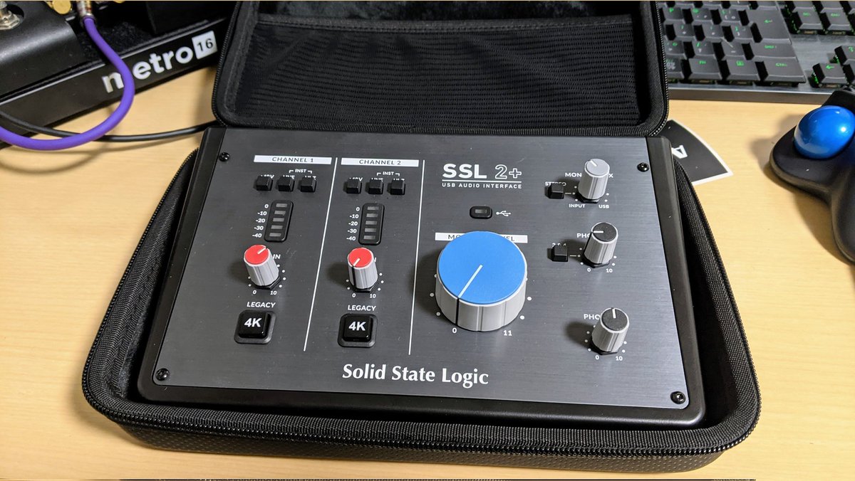 asahi300's tweet photo. ケースの品質めっちゃ良くて最高😇
#ANALOGCASES #SolidStateLogic #SSL2plus https://t.co/I2JUmyGAXh