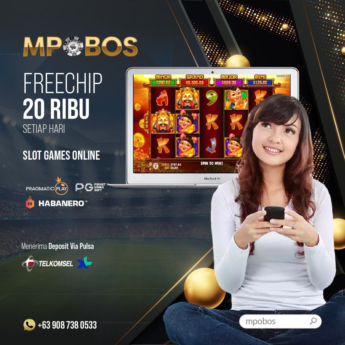 Claim Bonus FreeChip 20 K
Setiap harinya di MPOBOS
MPOBOS Bandar Bettingan Online Terbaik 

📋 LINK : joy.link/slotsultan
💵 Deposit Pulsa Hanya 10K
💵 Menerima Via Dompet Digital 

#MPOBOS #judionline #bandarjudionline #judiviapulsa