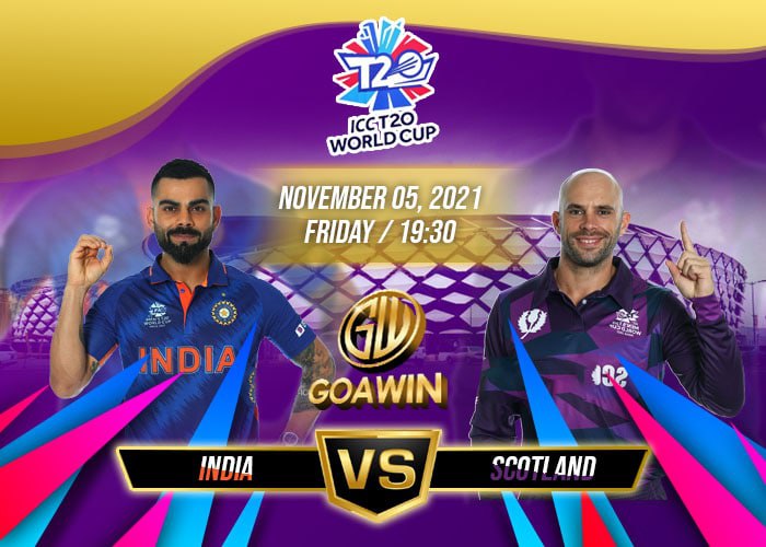 official_goawin's tweet photo. 🇮🇳 India set to start match against Scotland 🏴󠁧󠁢󠁳󠁣󠁴󠁿 ICC T20 World Cup match 37th 
🏏The only way to get India into knockouts is by crushing Scotland following their encounter
🤑 Place your bet
🤑Join now‼️  
👇Click 
https://t.co/fBzHv4Xw2O
#goawin #T20 #icc #India #Scotland #predict https://t.co/4tZCmpNy5x