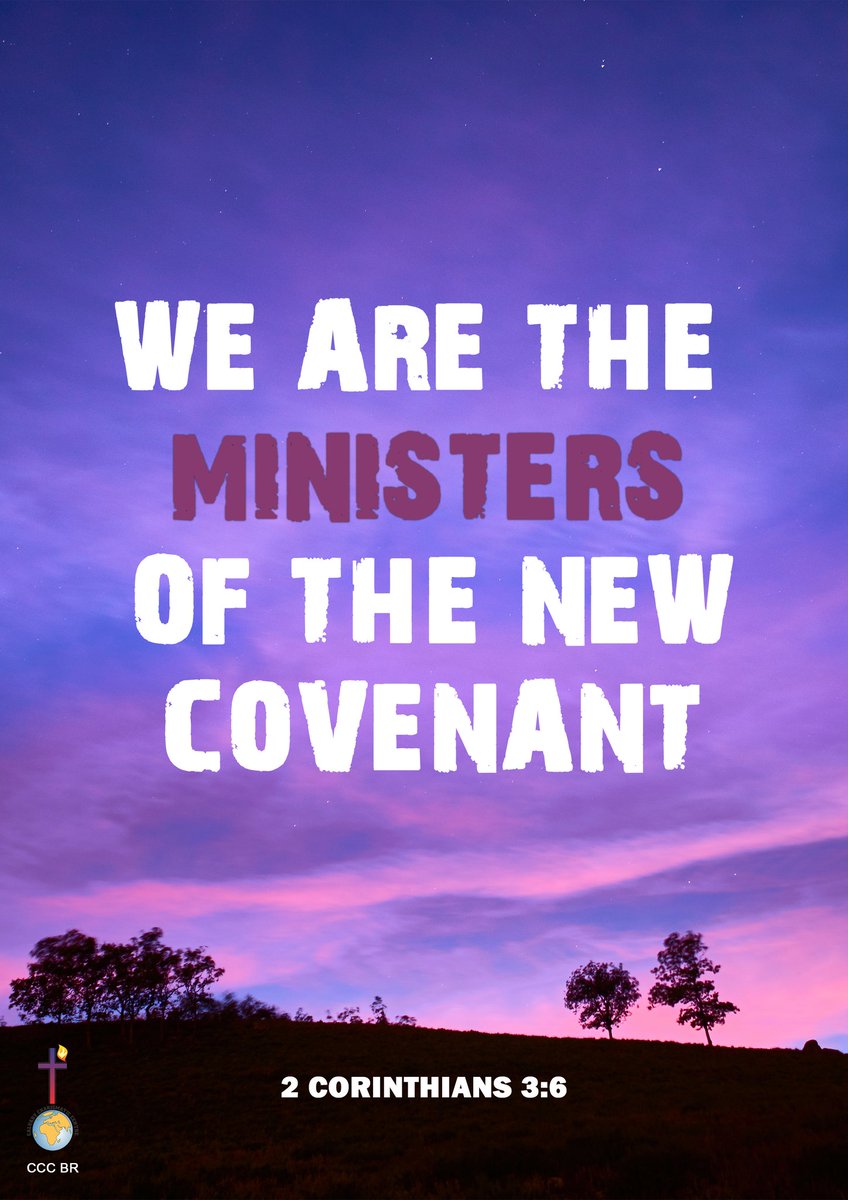 CCCbrofoyedu's tweet photo. 2 Corinthian 3:6 https://t.co/qxVk4pRu0N